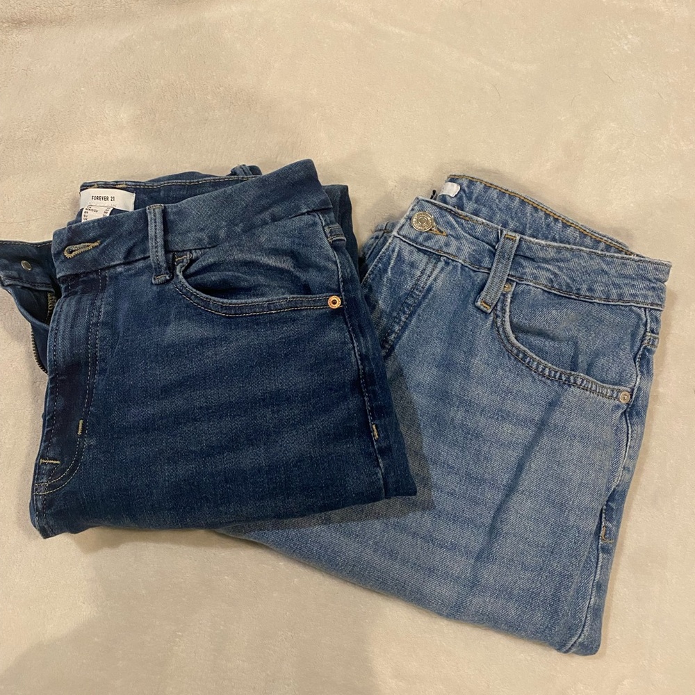 2 pairs of Forever 21 Jeans